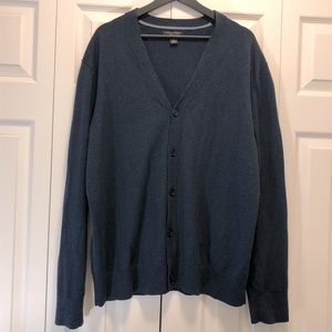 Banana Republic Luxury Blend Cardigan - deep blue XL